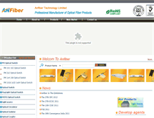 Tablet Screenshot of anfiber.com